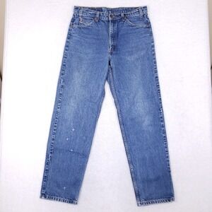 Levi's 90s Vintage 550 Orange Tab Jeans 36x34 Blue